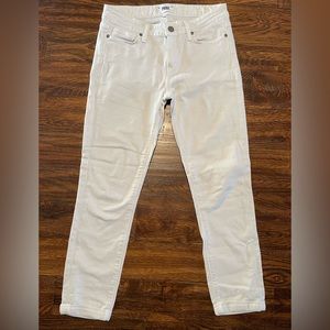 Paige Skyline skinny cropped jeans. Sz 28